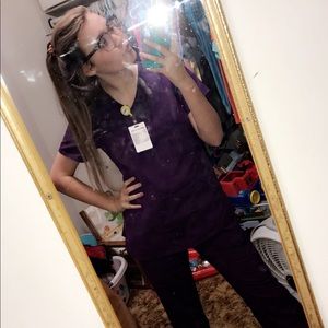 Purple scrubs #cheapppp